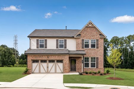 New construction Single-Family house 191 Hal Ct, Winder, GA 30680 plan Portland - image