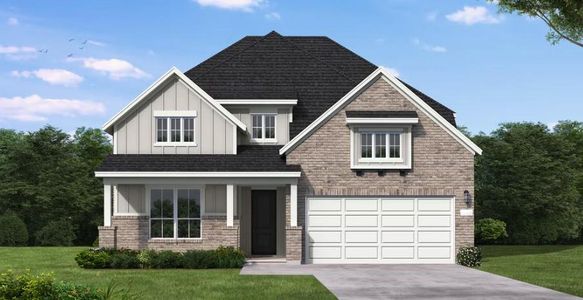 New construction Single-Family house 17333 Graces Path, Pflugerville, TX 78660 plan Dumont II - image