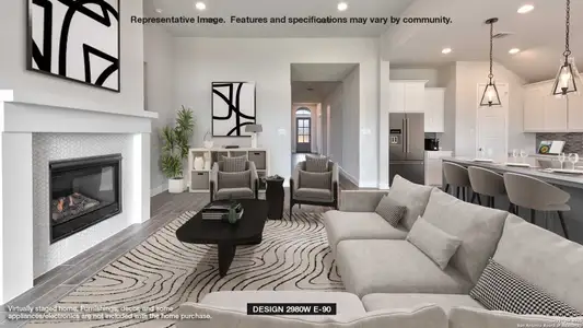New construction Single-Family house 10030 Forelock Crk, San Antonio, TX 78254 2980W- photo 0