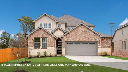 New construction Single-Family house 449 Eagle Canyon Dr, Leander, TX 78641 plan The Fitzgerald - image