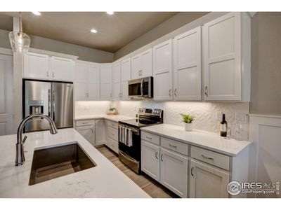 New construction Townhouse house 164 High Point Dr, Longmont, CO 80504 Barrington 2- photo 0