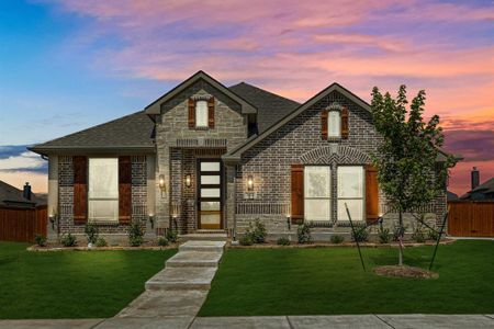 New construction Single-Family house 5433 Stone Ln, Midlothian, TX 76065 Cypress II- photo 1 1