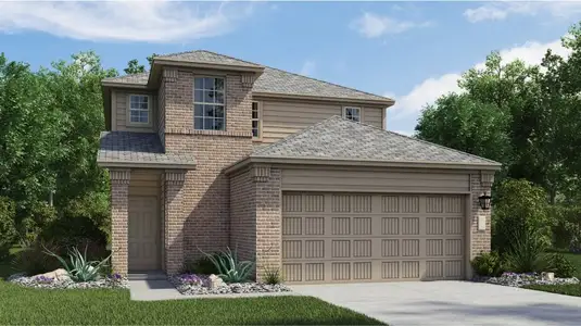New construction Single-Family house 1509 Roaming Oak Bnd, Georgetown, TX 78628 plan Winsdale - image
