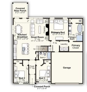 New construction Single-Family house 38 Rose Bush, Munford, TN 38058 plan Aspen - image