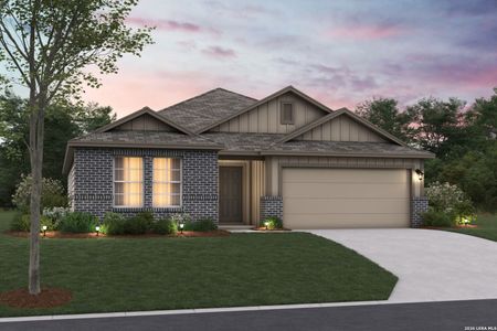 New construction Single-Family house 1013 Eagle Xing, Seguin, TX 78155 plan Ellsworth - image