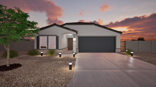 New construction Single-Family house 1456 W Posada St, Coolidge, AZ 85128 plan Barberry - image