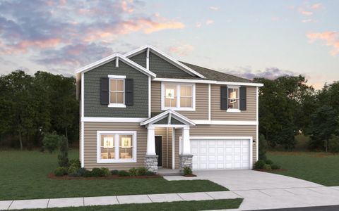 New construction Single-Family house 209 Gumwood Cir, Gaffney, SC 29341 plan Prelude - image