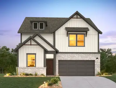 New construction Single-Family house 278 Crater Lake Dr, Dripping Springs, TX 78620 plan Colton - image