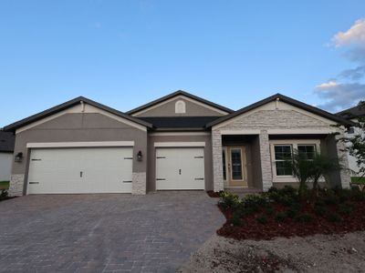 New construction Single-Family house 31244 Hayman Lp, Wesley Chapel, FL 33545 plan Corina II - image