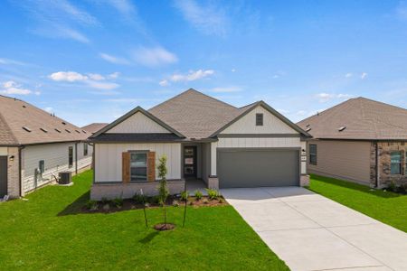 New construction Single-Family house 148 Wind Hl, Jarrell, TX 76537 plan Young - image