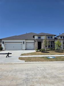 New construction Single-Family house 15906 Iris Meadow Dr, Conroe, TX 77302 plan 6029 Elevation A - image