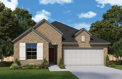 New construction Single-Family house 542 Red Eyed Vireo Court, Magnolia, TX 77354 The Penmark- photo 0