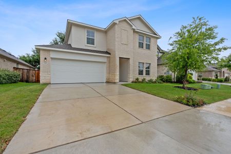 New construction Single-Family house 2416 Cattle Baron Trl, Leander, TX 78641 The Rosemont- photo 0