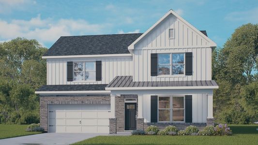 New construction Single-Family house 7505 Percussion Dr, Apex, NC 27539 plan Cooper - image