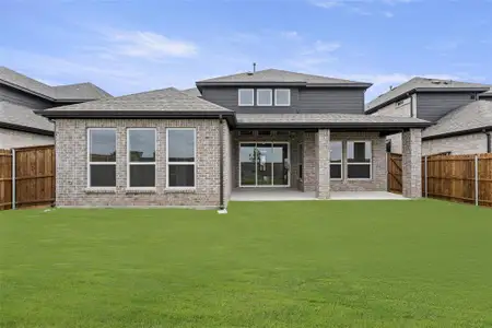 New construction Single-Family house 1824 Valencia Dr, Little Elm, TX 75068 plan Princeton 2F-EW - image