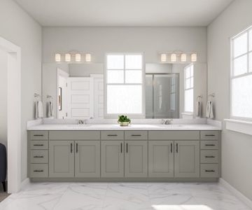 New construction Duplex house 306 Emerie Wy, Georgetown, TX 78626 Tribeca- photo 16 16