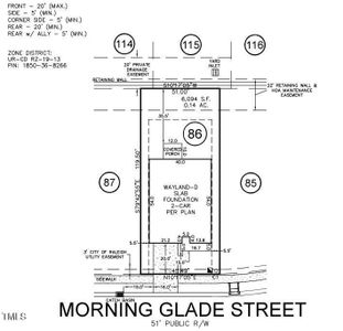 New construction Single-Family house 661 Morning Glade St, Wake Forest, NC 27587 Wayland- photo 3 3