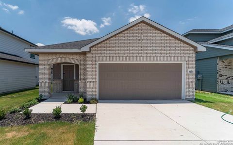 New construction Single-Family house 9018 Chili Bowl St, Converse, TX 78109 Oak- photo 0 0