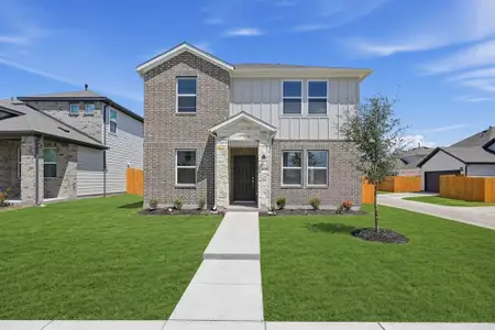 New construction Single-Family house 14136 Matterod Dr, Del Valle, TX 78617 plan Grouse - image