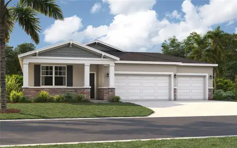 New construction Single-Family house 12874 Trovita Dr, Grand Island, FL 32735 plan The Juniper - image