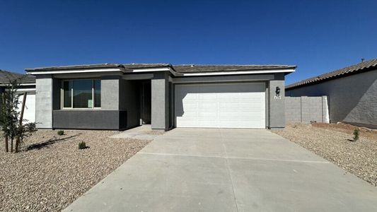 New construction Single-Family house 4208 E Bradford Ave, San Tan Valley, AZ 85140 Violet Homeplan- photo 0