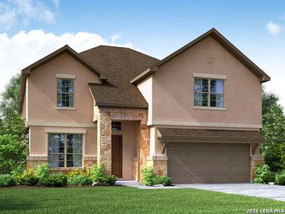 New construction Single-Family house 3818 Lavender Path, Marion, TX 78124 plan The Cedar (4012) - image