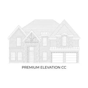 New construction Single-Family house 6729 Rosby Ave, Fort Worth, TX 76123 plan Hillcrest 2F (w/Media) - image