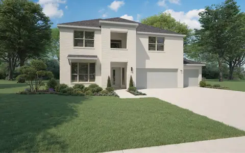 New construction Single-Family house 2118 Rowan Dr, Gunter, TX 75058 plan Winters | 3-Car Garage - image