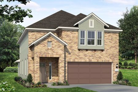 New construction Single-Family house 2605 Sam Bass Rd, Unit 17, Round Rock, TX 78681 plan Clear Creek 2446 - image