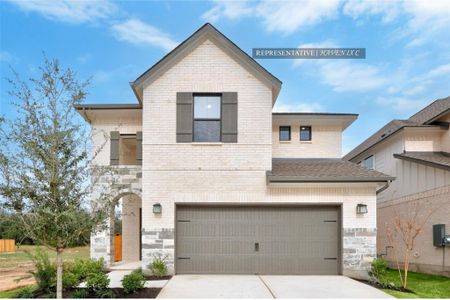 New construction Single-Family house 601 Buckaroo Dr, Georgetown, TX 78633 plan The Haven IX - image
