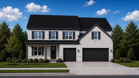 New construction Single-Family house 1357 Ewing Chapel Rd, Dacula, GA 30019 plan Hunter KM Homes - image