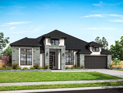 New construction Single-Family house 4679 Bridgewood Dr, Spring, TX 77386 plan Bristol - image