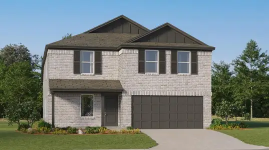New construction Single-Family house 16123 Domestic Dove Wy, Hockley, TX 77447 plan Littleton - image
