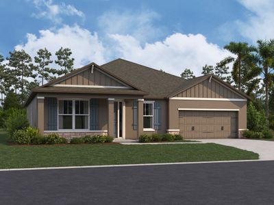 New construction Single-Family house 5328 Teirgarten St, St. Cloud, FL 34771 plan Tranquility - Eco Grand Series - image