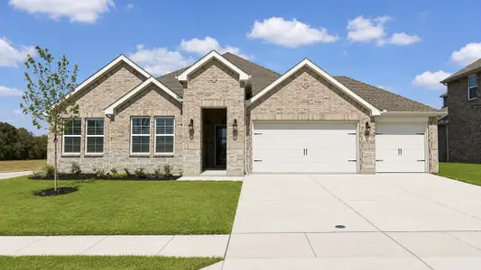 New construction Single-Family house 9513 Dugout Dr, Aubrey, TX 76227 plan Harbour - image