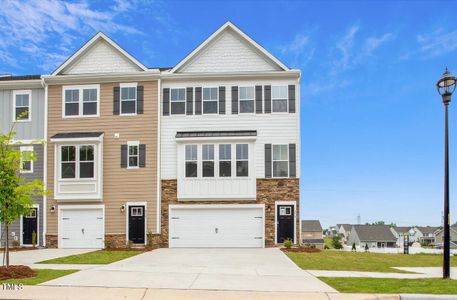 New construction Townhouse house 860 Parc Townes Drive, Unit 70, Wendell, NC 27591 Pamlico- photo 0