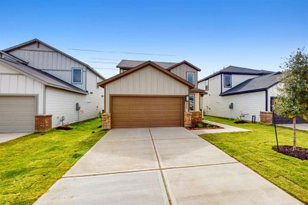 New construction Single-Family house 1939 Quiet Garden Lane, Missouri City, TX 77489 Legato II- photo 0