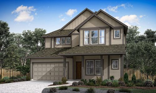 New construction Single-Family house 105 Wild Sage Ln, Liberty Hill, TX 78642 plan The Dormer - image