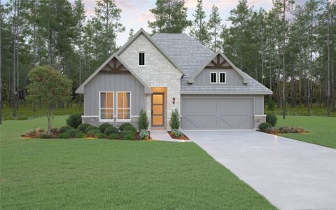 New construction Single-Family house 2009 Corn Thistle Wy, Stagecoach, TX 77355 - image