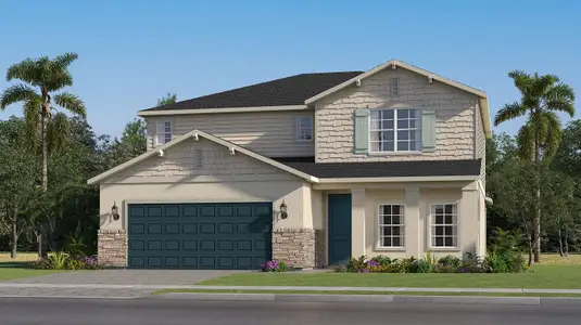 New construction Single-Family house 3219 Spanish Cedar Pl, Fort Pierce, FL 34946 plan Pauling - image
