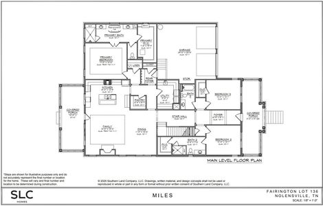New construction Single-Family house 3014 Winterberry Dr, Nolensville, TN 37130 plan Miles - image