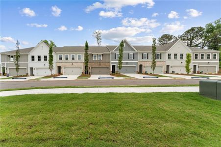 New construction Townhouse house 105 Priestwood Ln, Acworth, GA 30102 plan Brooks - image