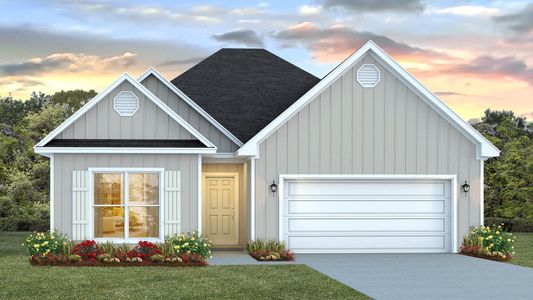 New construction Single-Family house 601 Hancock Wy, Panama City Beach, FL 32413 plan Kennedy - image