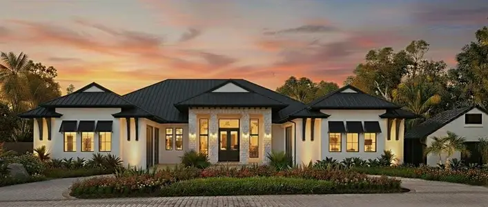 New construction Single-Family house 5215 Hidden Harbor Rd, Sarasota, FL 34242 - image