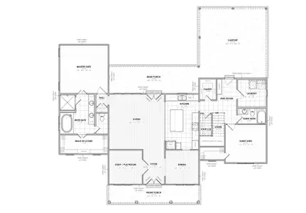 New construction Single-Family house Montgomery, TX 77356 plan The Champagne - image 3
