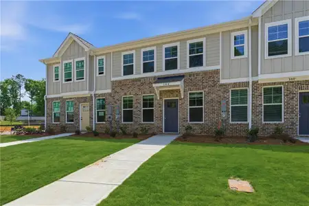 New construction Townhouse house 156 Flier Dr, McDonough, GA 30253 plan Mitchell - image
