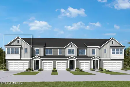 New construction Townhouse house 689 Windchime St, Yulee, FL 32097 - image