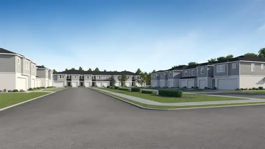 New construction Townhouse house 3131 Kurtz Ter, Davenport, FL 33837 - image