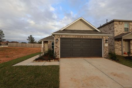New construction Single-Family house 633 Falling Cave Dr, Willis, TX 77378 plan Primrose - Smart Series - image