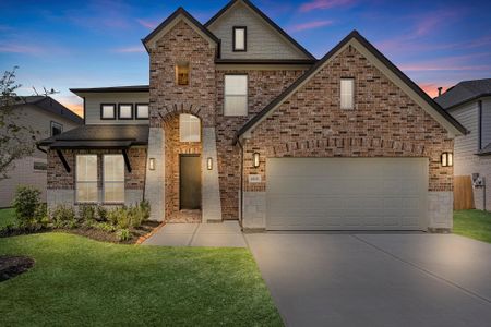 New construction Single-Family house 4506 Whisperwood Dr, Rosenberg, TX 77471 plan 672 - image